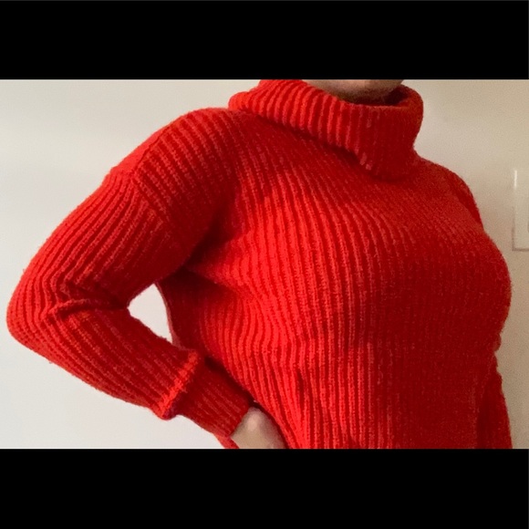 Crop turtleneck sweater - Picture 3 of 4